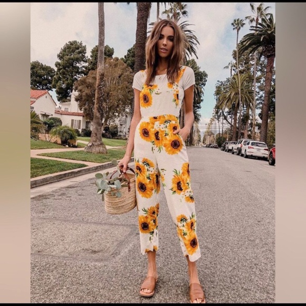 Sunflower Overalls